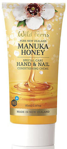 Wild Ferns Manuka Honey Special Care Hand and Nail Conditioning Creme 85ml
