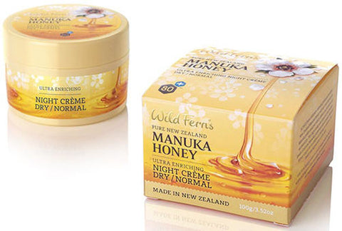 Wild Ferns Manuka Honey Ultra Enriching Night Creme (Normal to Dry) 100g