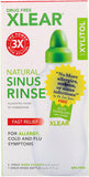 Xlear Natural Sinus Rinse Kit (Rinse Bottle + 6 Sachets)