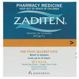 Zaditen Eye Drops Single Dose Units 20