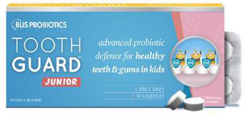 Blis ToothGuard Junior Probiotic Lozenges Strawberry 30