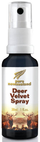 Pure New Zealand Deer Velvet Spray 30ml